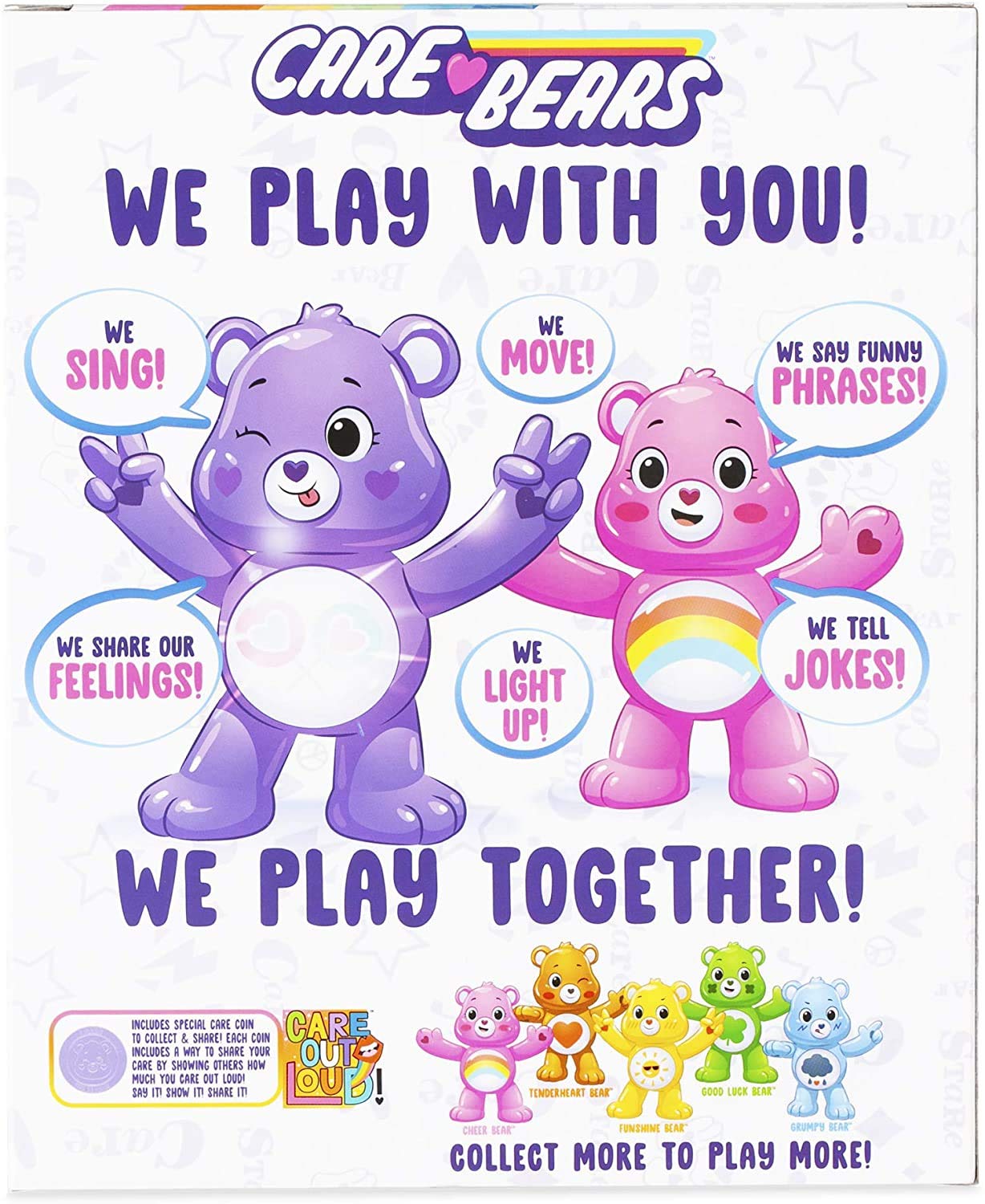 Foto 8 pulgar | Figura Coleccionable Interactiva Care Bears Share Bear - Venta Internacional