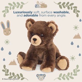 Foto 2 | Peluche Bearington Lil' Grizby Oso Pardo de 18 cm - Venta Internacional