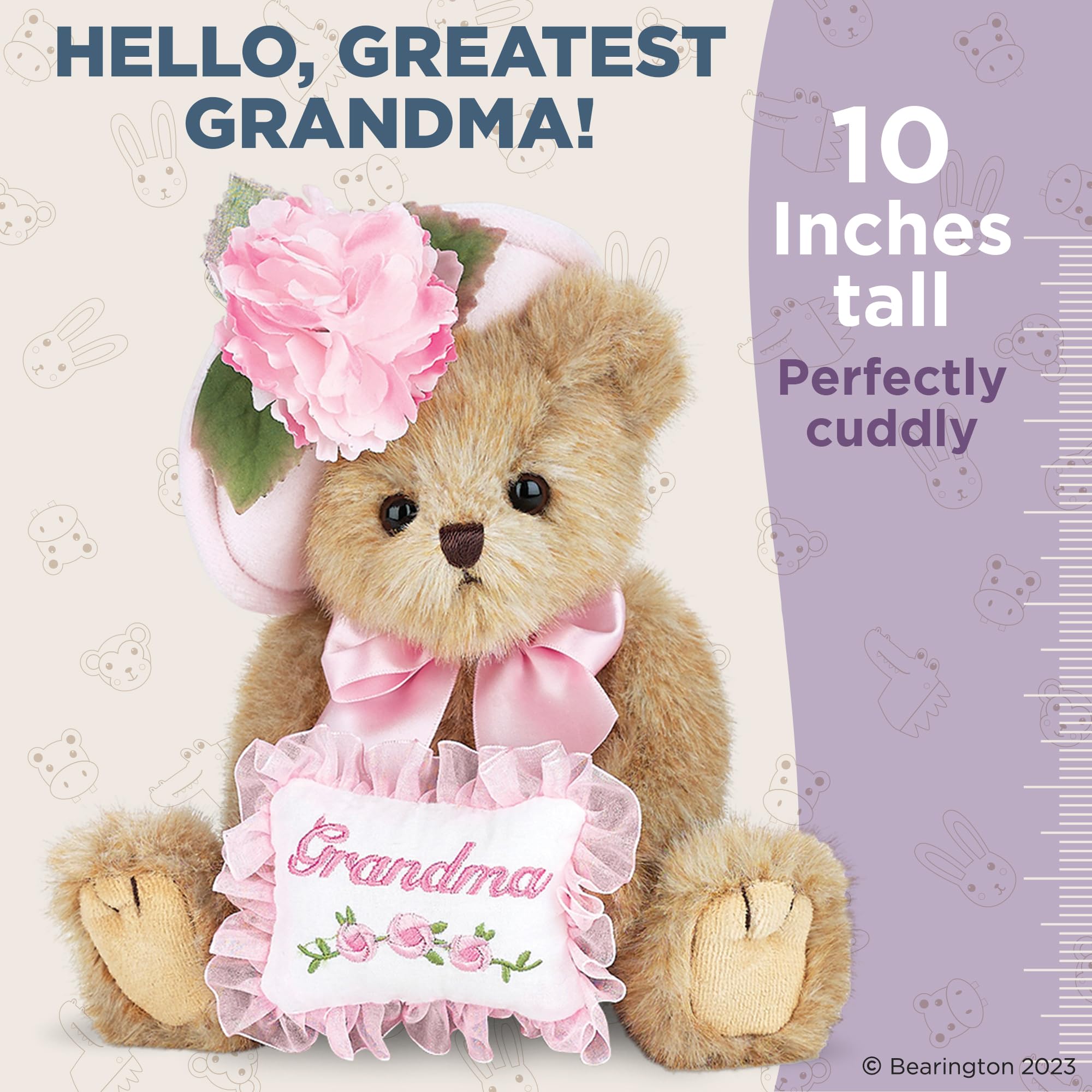 Foto 3 pulgar | Oso de Peluche de Peluche Bearington con Forma de Abuela 25 Cm - Venta Internacional