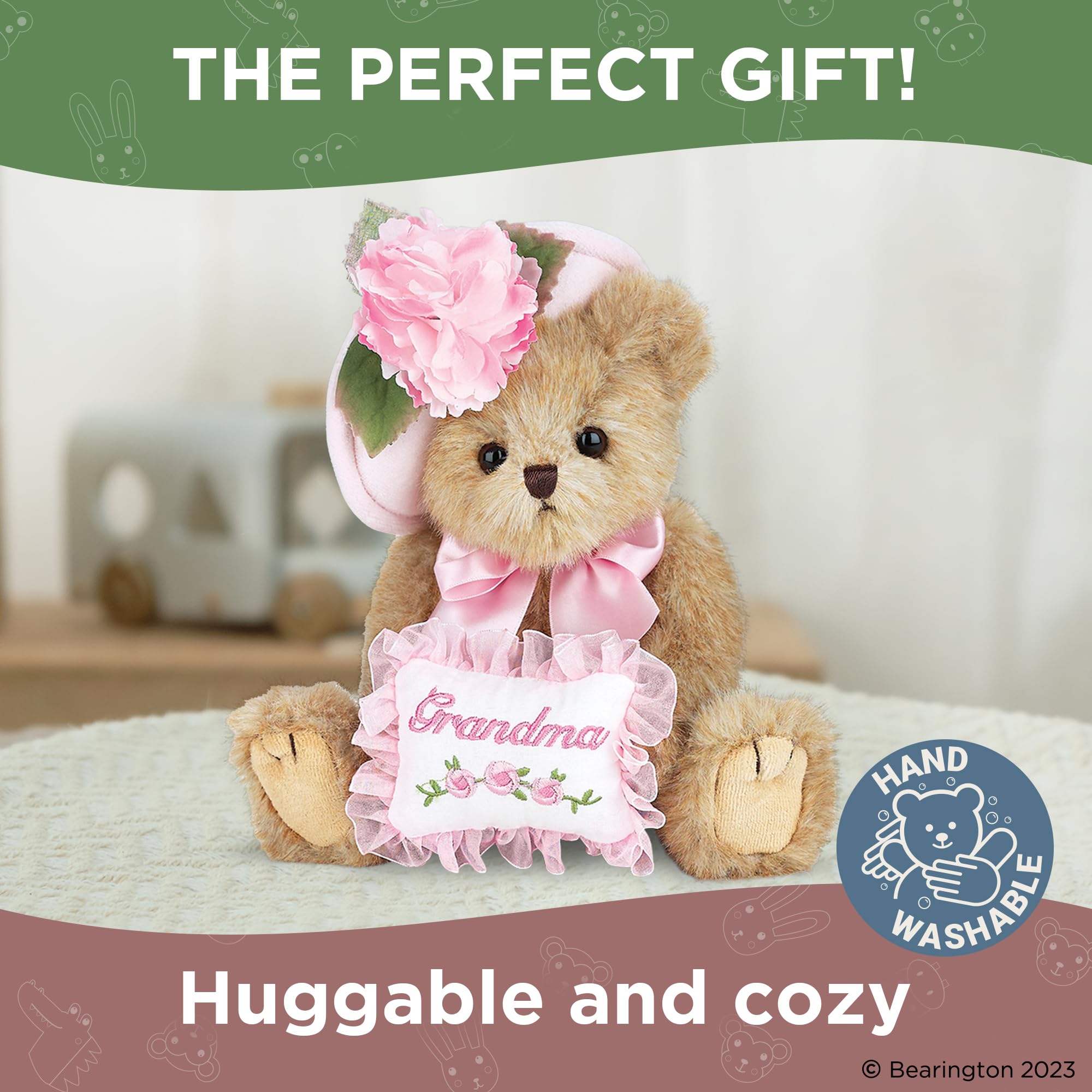 Foto 6 pulgar | Oso de Peluche de Peluche Bearington con Forma de Abuela 25 Cm - Venta Internacional