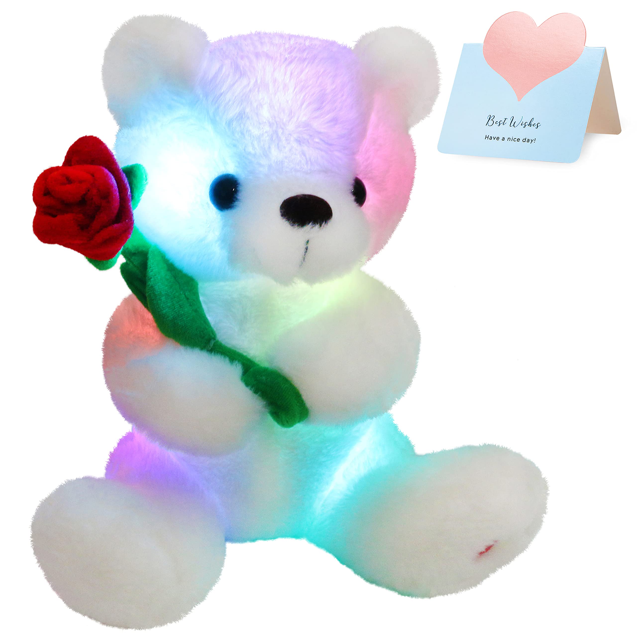 Oso de Peluche Houwsbaby Glow con Luz Led - Venta Internacional