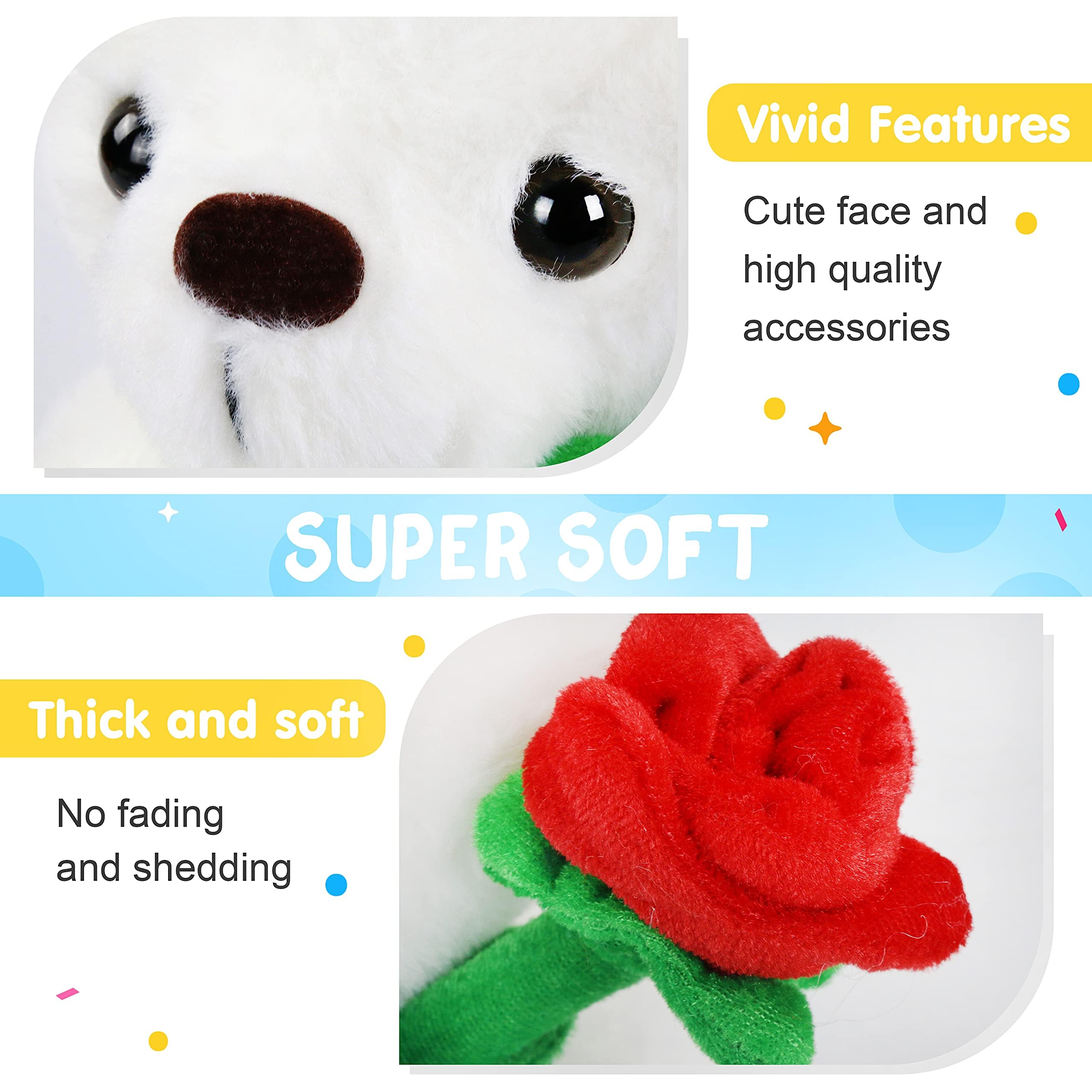 Foto 5 pulgar | Oso de Peluche Houwsbaby Glow con Luz Led - Venta Internacional