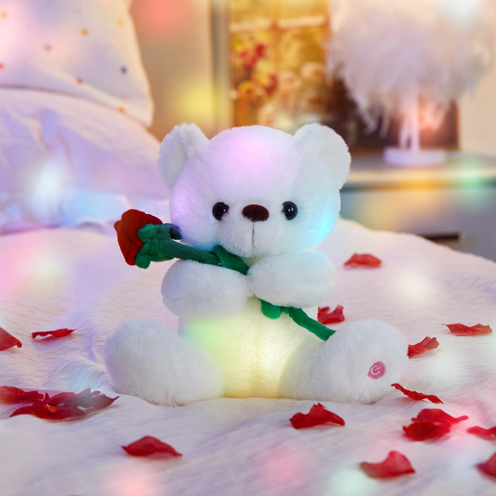 Foto 6 | Oso de Peluche Houwsbaby Glow con Luz Led - Venta Internacional