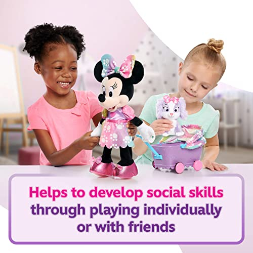 Foto 3 pulgar | Juguete de Peluche Just Play Minnie Mouse Waggin' Wagon - Venta Internacional