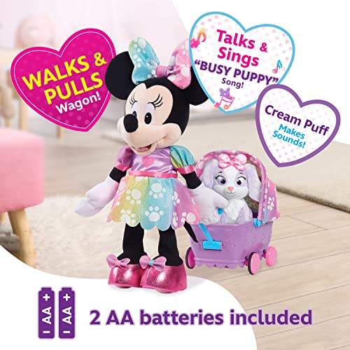 Foto 6 pulgar | Juguete de Peluche Just Play Minnie Mouse Waggin' Wagon - Venta Internacional