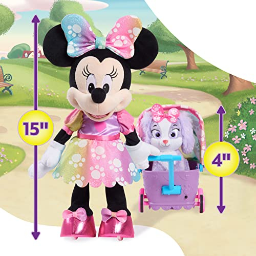 Foto 7 pulgar | Juguete de Peluche Just Play Minnie Mouse Waggin' Wagon - Venta Internacional