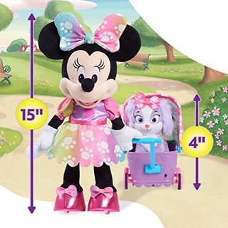 Foto 6 | Juguete de Peluche Just Play Minnie Mouse Waggin' Wagon - Venta Internacional