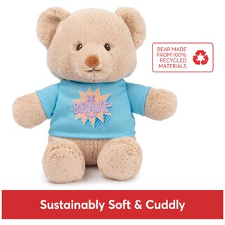 Foto 2 | Oso de Peluche Gund ''Sé Valiente'' 30 cm - Venta Internacional