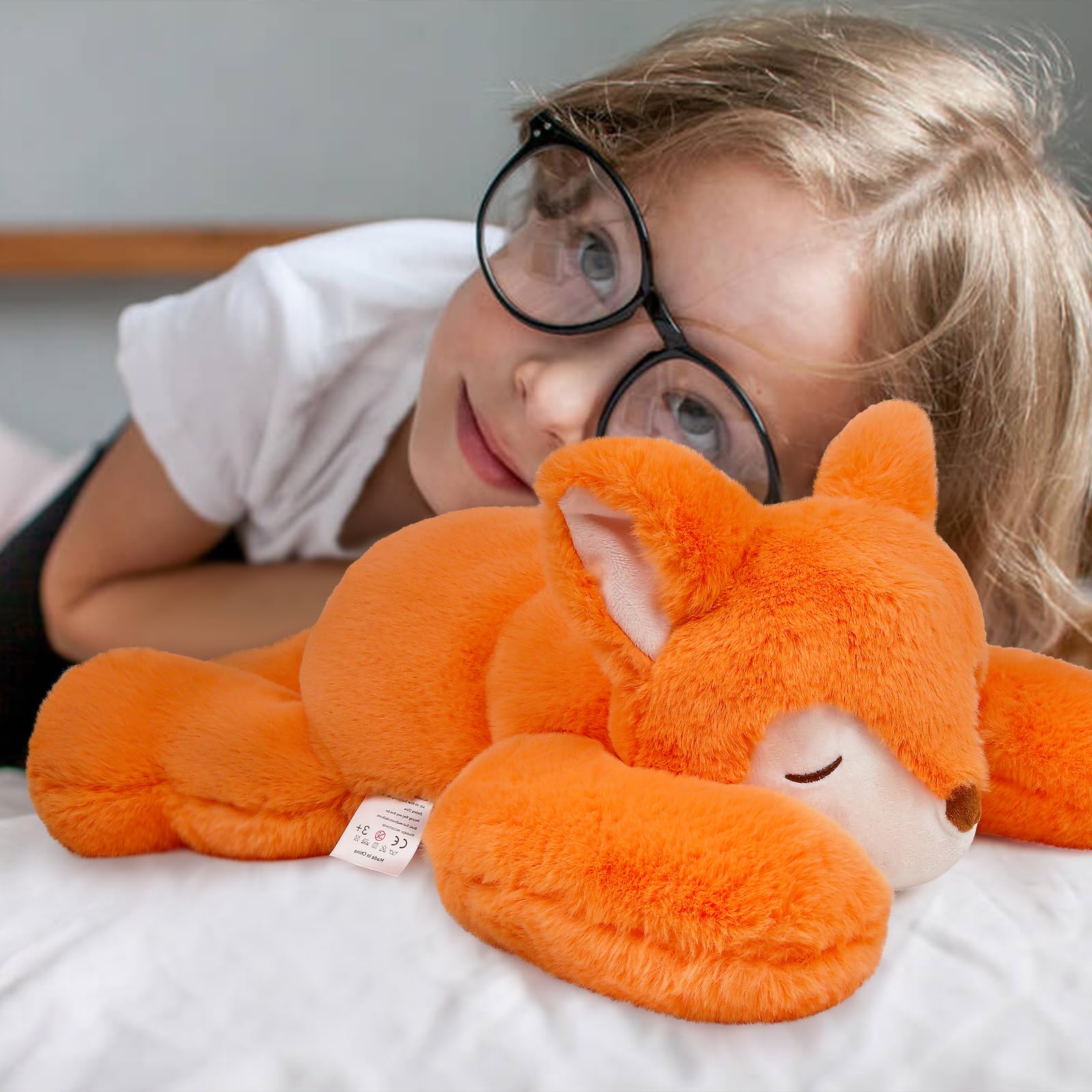 Foto 3 pulgar | Peluche Niuniu Daddy Fox con Peso Sensorial de 1,5 Kg - Venta Internacional