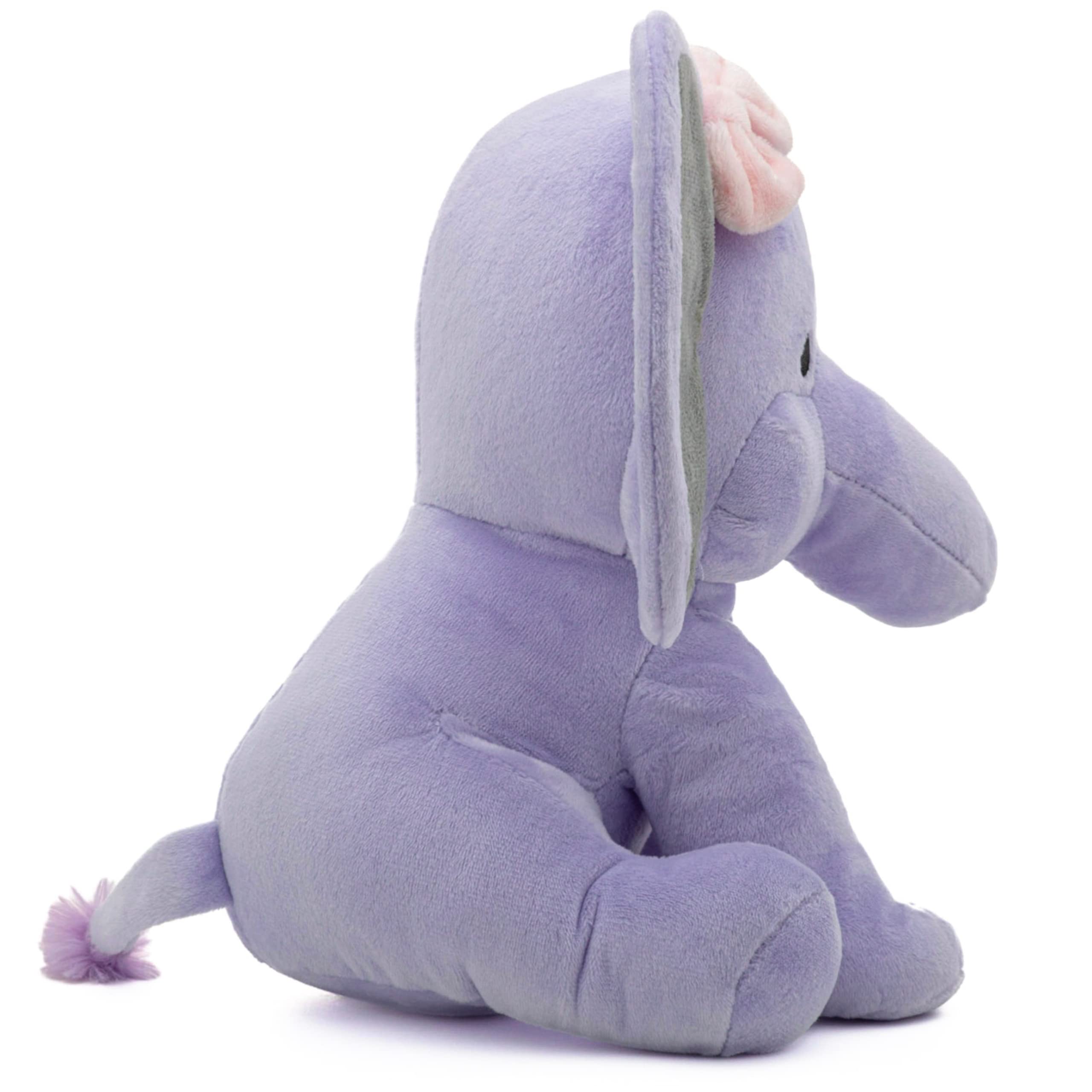 Foto 3 pulgar | Peluche Kinrex con Forma de Elefante Morado 23 Cm - Venta Internacional