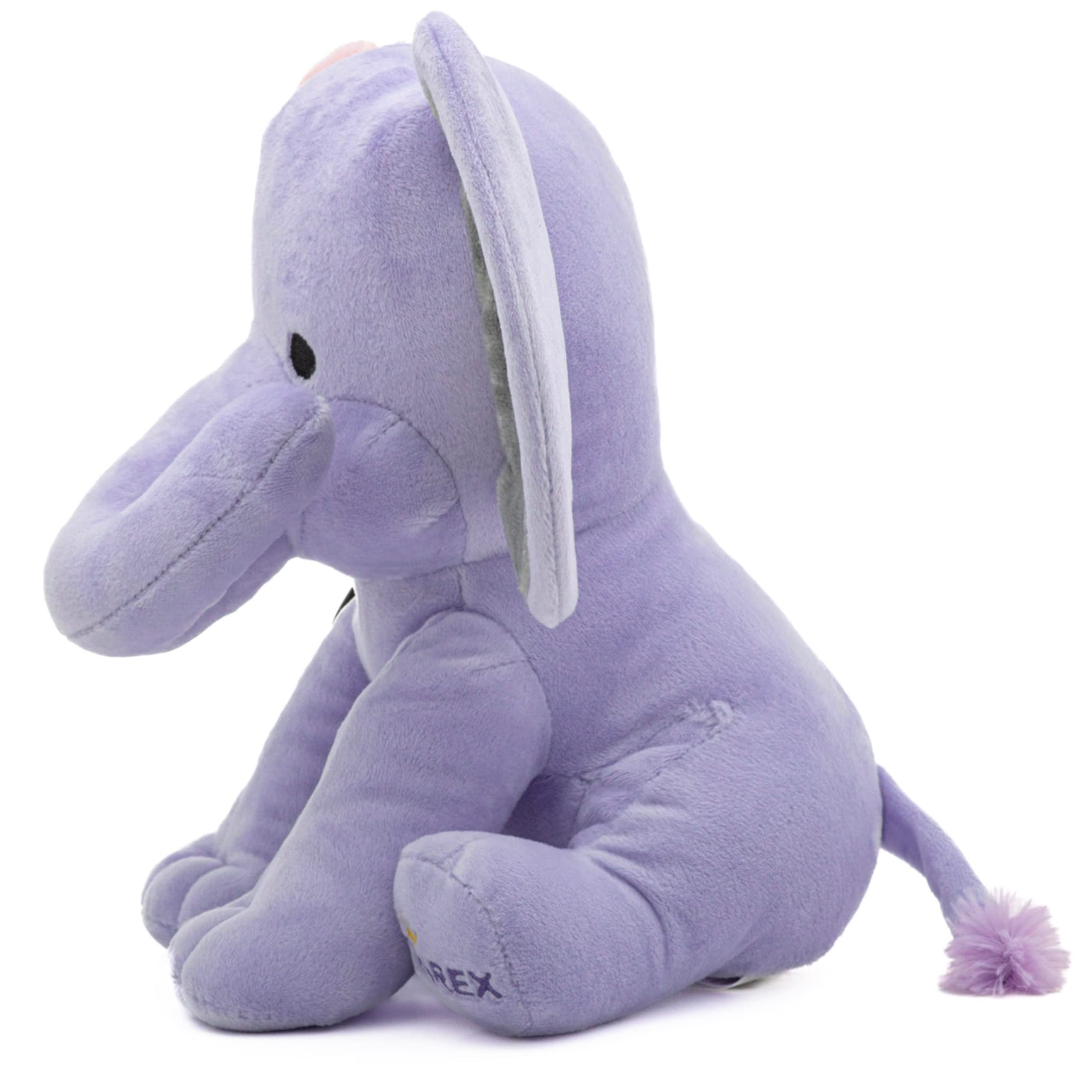Foto 4 pulgar | Peluche Kinrex con Forma de Elefante Morado 23 Cm - Venta Internacional