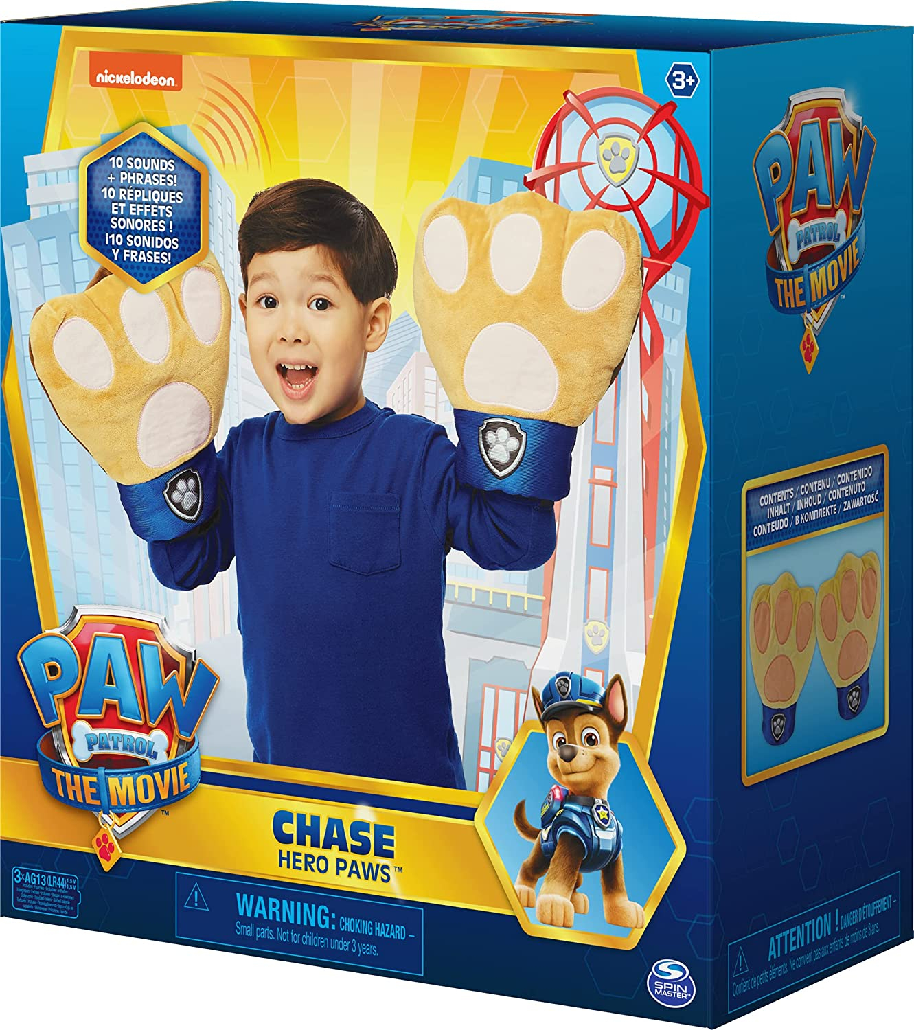 Foto 8 pulgar | Peluche Paw Patrol Chase Hero Paws Movie - Venta Internacional