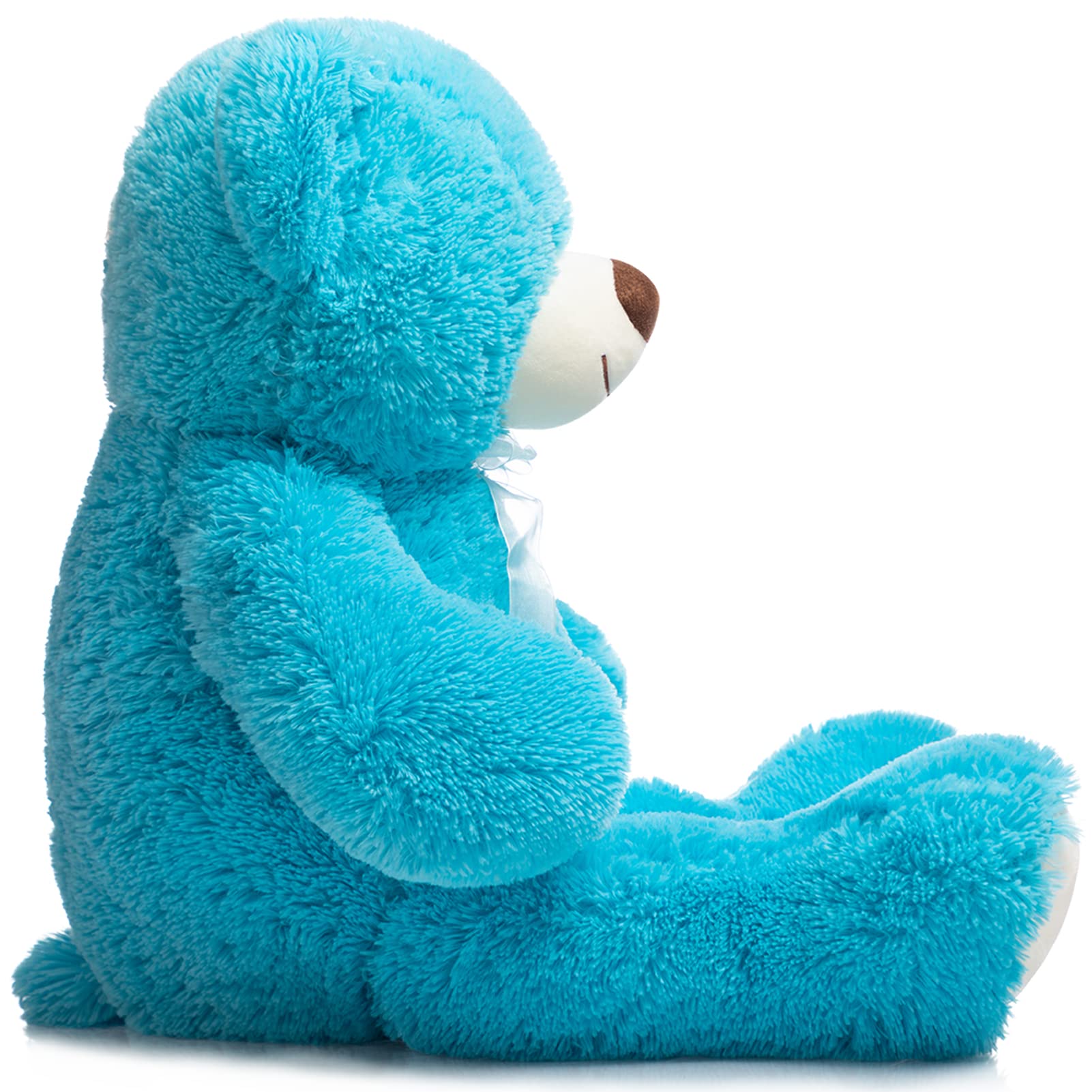 Foto 7 pulgar | Peluche Gigante de Oso de Peluche Hollyhome, 90 Cm color Azul - Venta Internacional