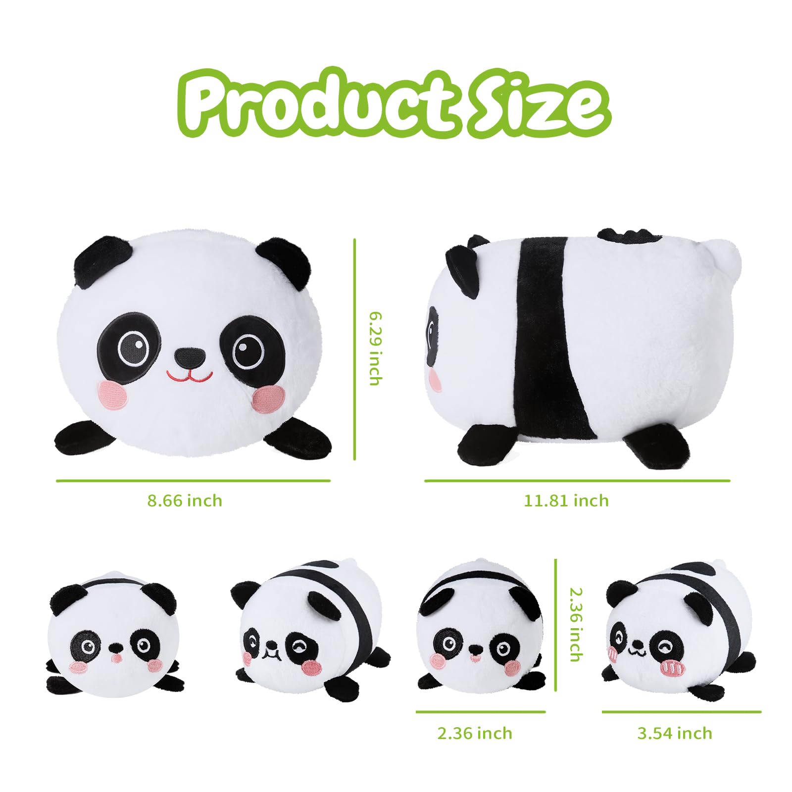 Foto 3 pulgar | Mamá Panda de Peluche Kmuysl con 4 Bebés - Venta Internacional