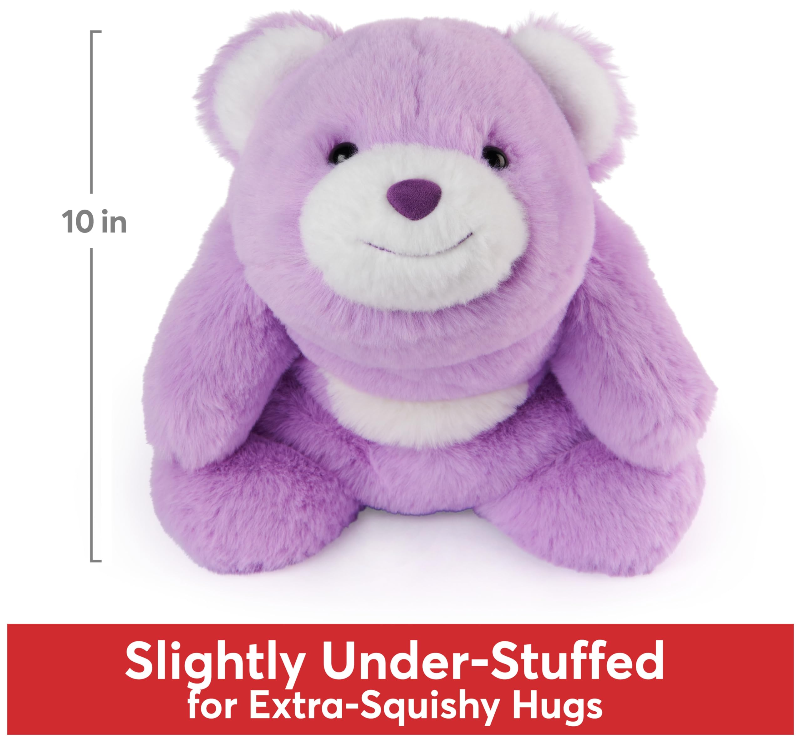 Foto 3 pulgar | Oso de Peluche Gund Morado 25 cm - Venta Internacional