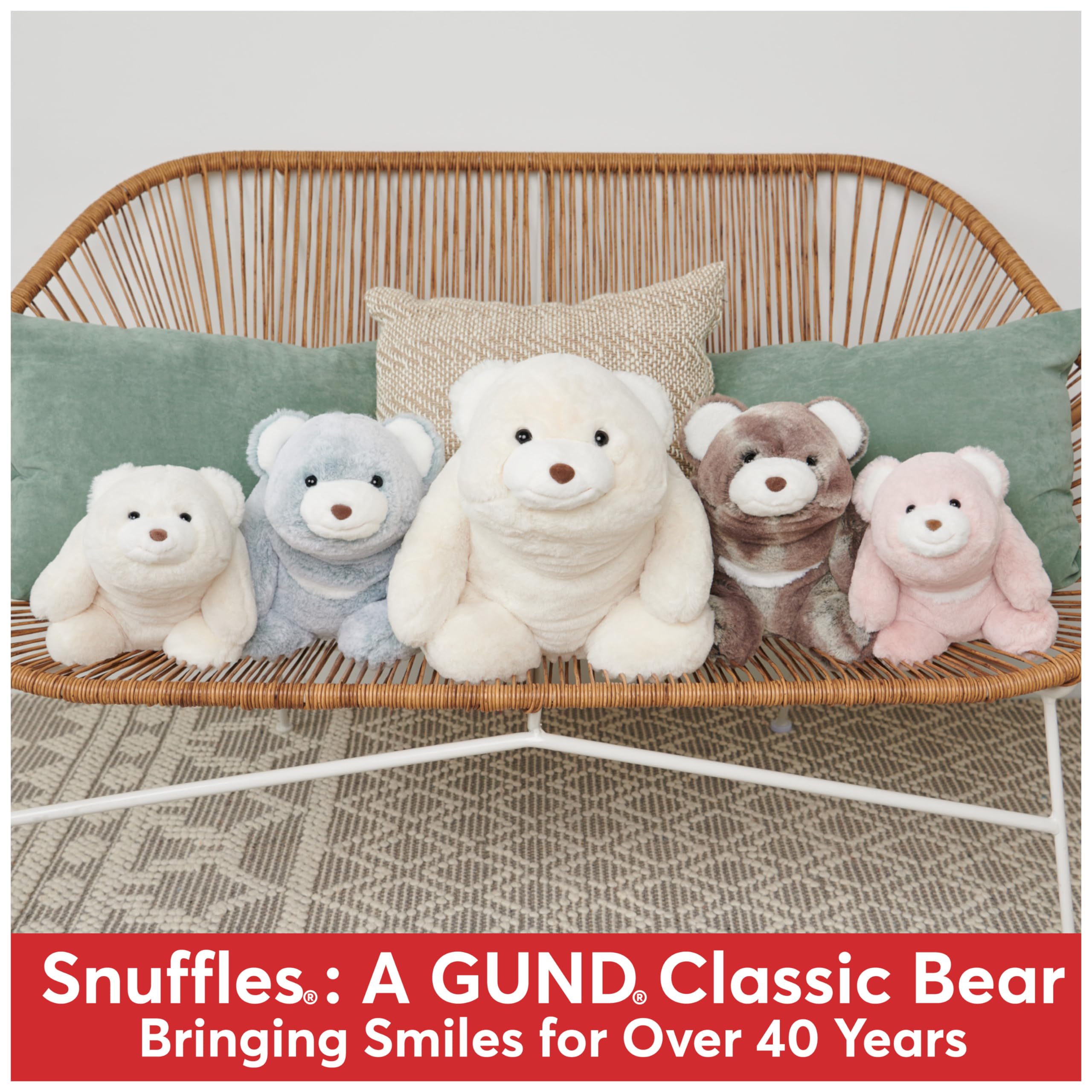 Foto 6 pulgar | Oso de Peluche Gund Morado 25 cm - Venta Internacional
