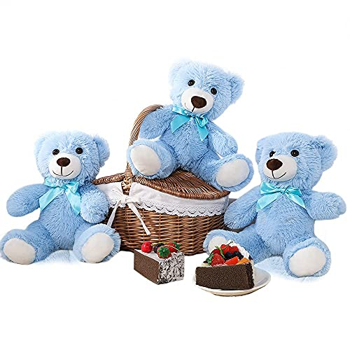 Foto 3 pulgar | Peluches MaoGoLan Azules 34 cm 3 Piezas - Venta Internacional