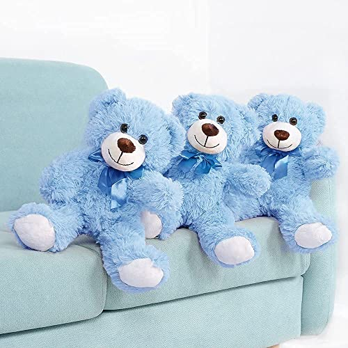 Foto 4 | Peluches MaoGoLan Azules 34 cm 3 Piezas - Venta Internacional