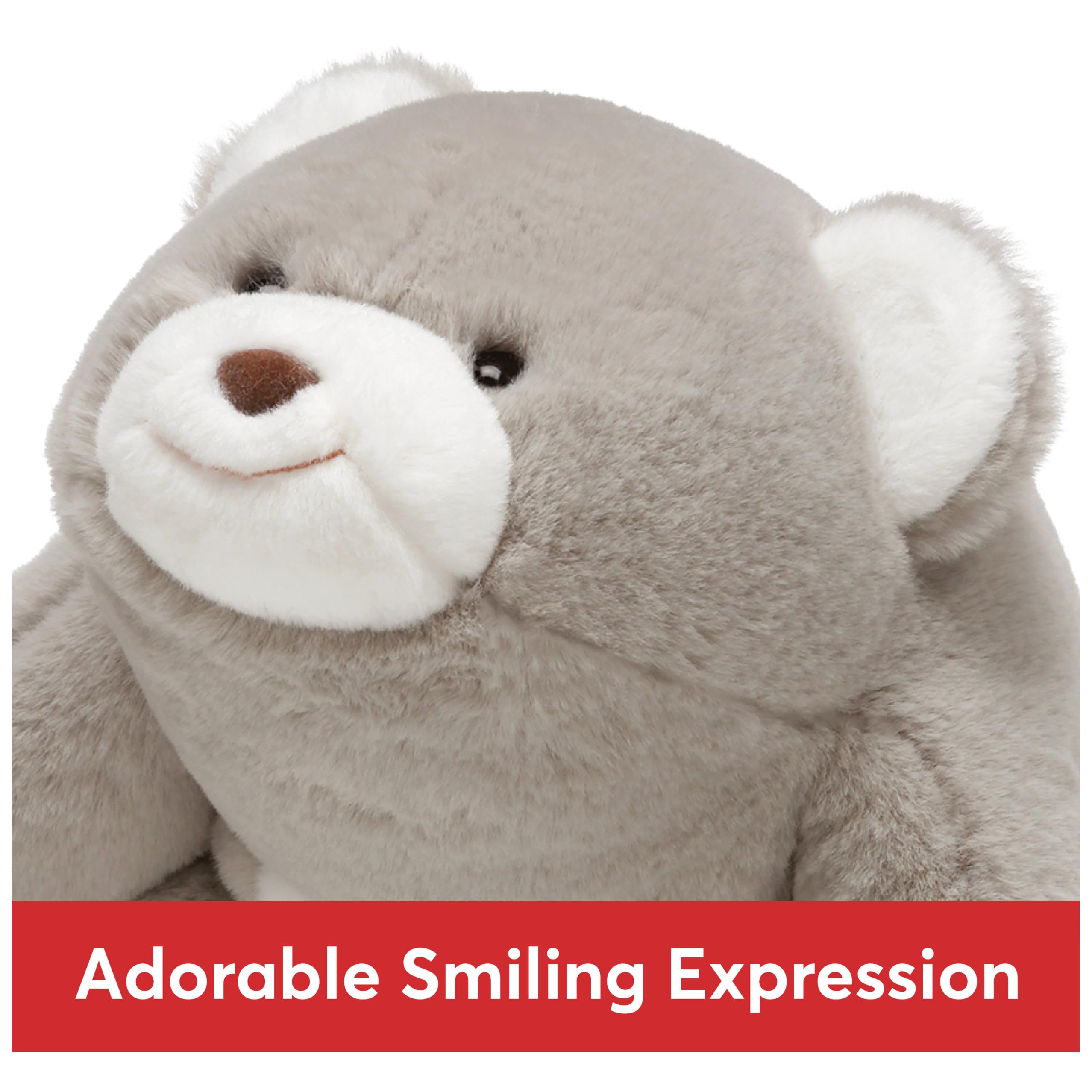 Foto 4 pulgar | Peluche Gund Snuffles Gris 25 cm - Venta Internacional