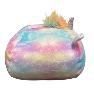Foto 2 | Peluche Squishmallow Kellytoy Prim Rainbow Unicorn 20 Cm - Venta Internacional