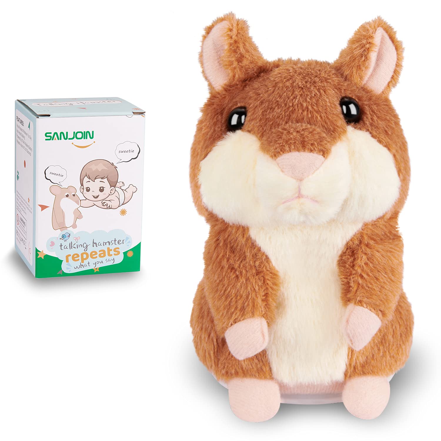Foto 2 pulgar | Juguete de Hámster Parlante Sanjoin para Niños - Venta Internacional