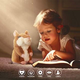 Foto 5 | Juguete de Hámster Parlante Sanjoin para Niños - Venta Internacional