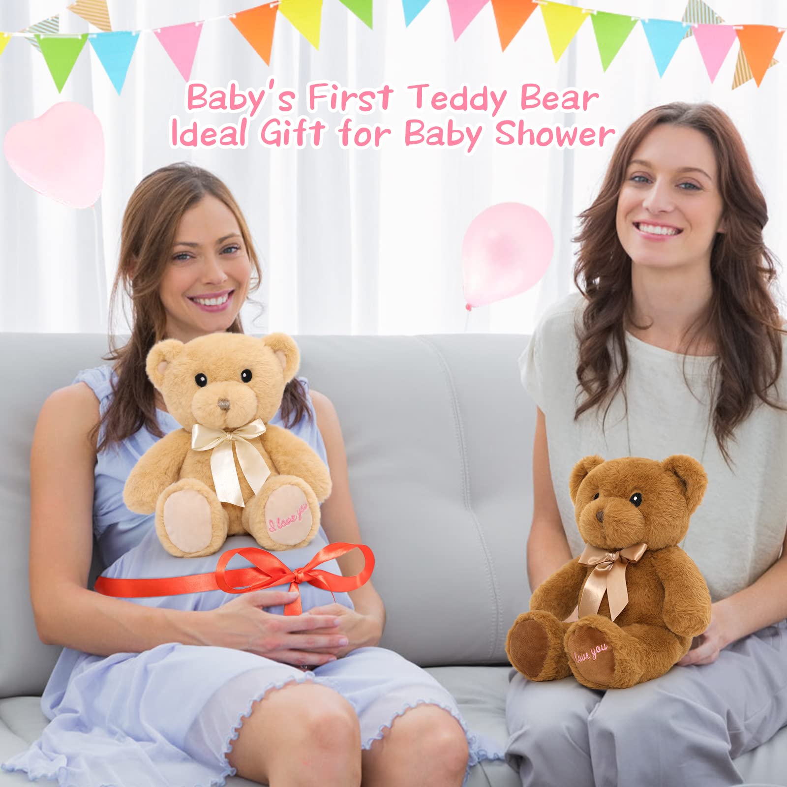 Foto 6 | Peluche Morismos I Love You Paquete de 2 - Venta Internacional