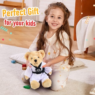 Foto 4 | Peluche Houwsbaby Osito de Peluche de Taekwondo y Karate 20 cm - Venta Internacional