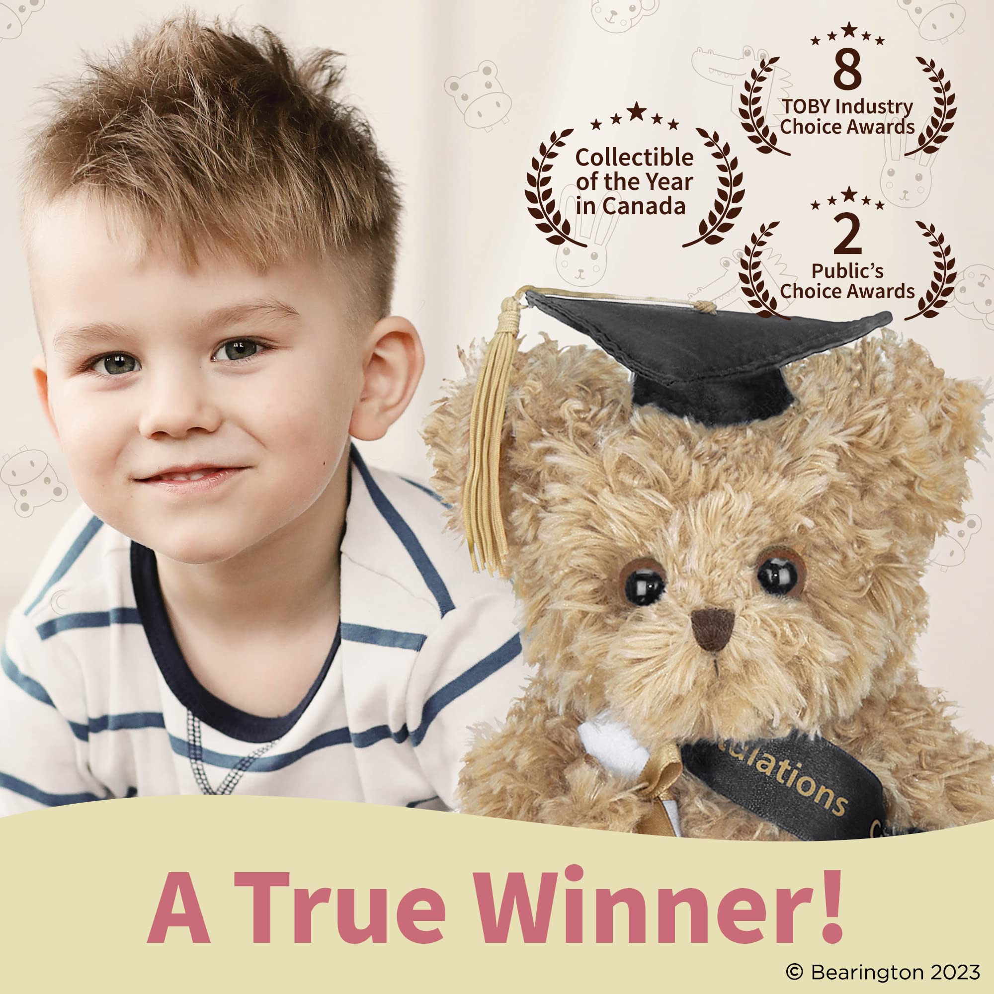 Foto 5 pulgar | Oso de Peluche de la Colección Bearington Ken Grats Class 2024 - Venta Internacional