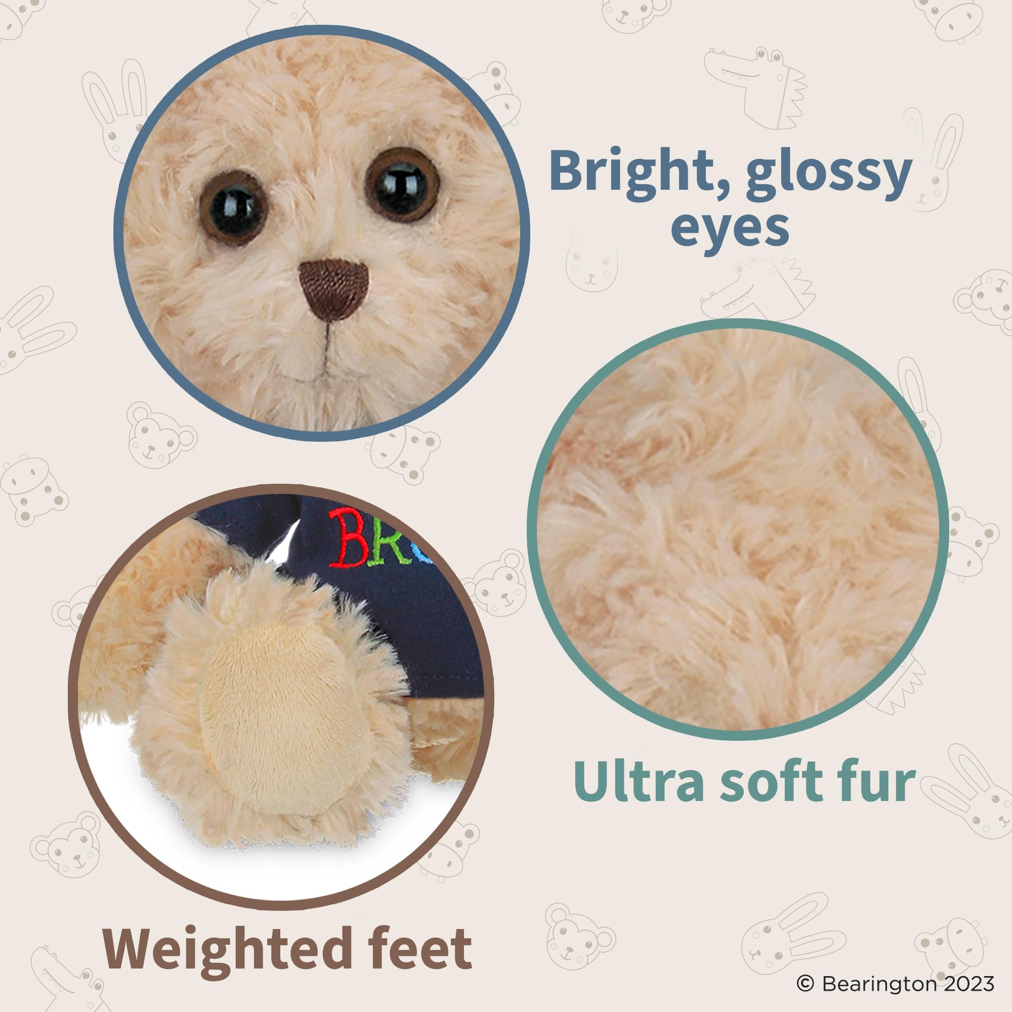 Foto 4 pulgar | Oso de Peluche Bearington Big Buddy 30 cm - Venta Internacional