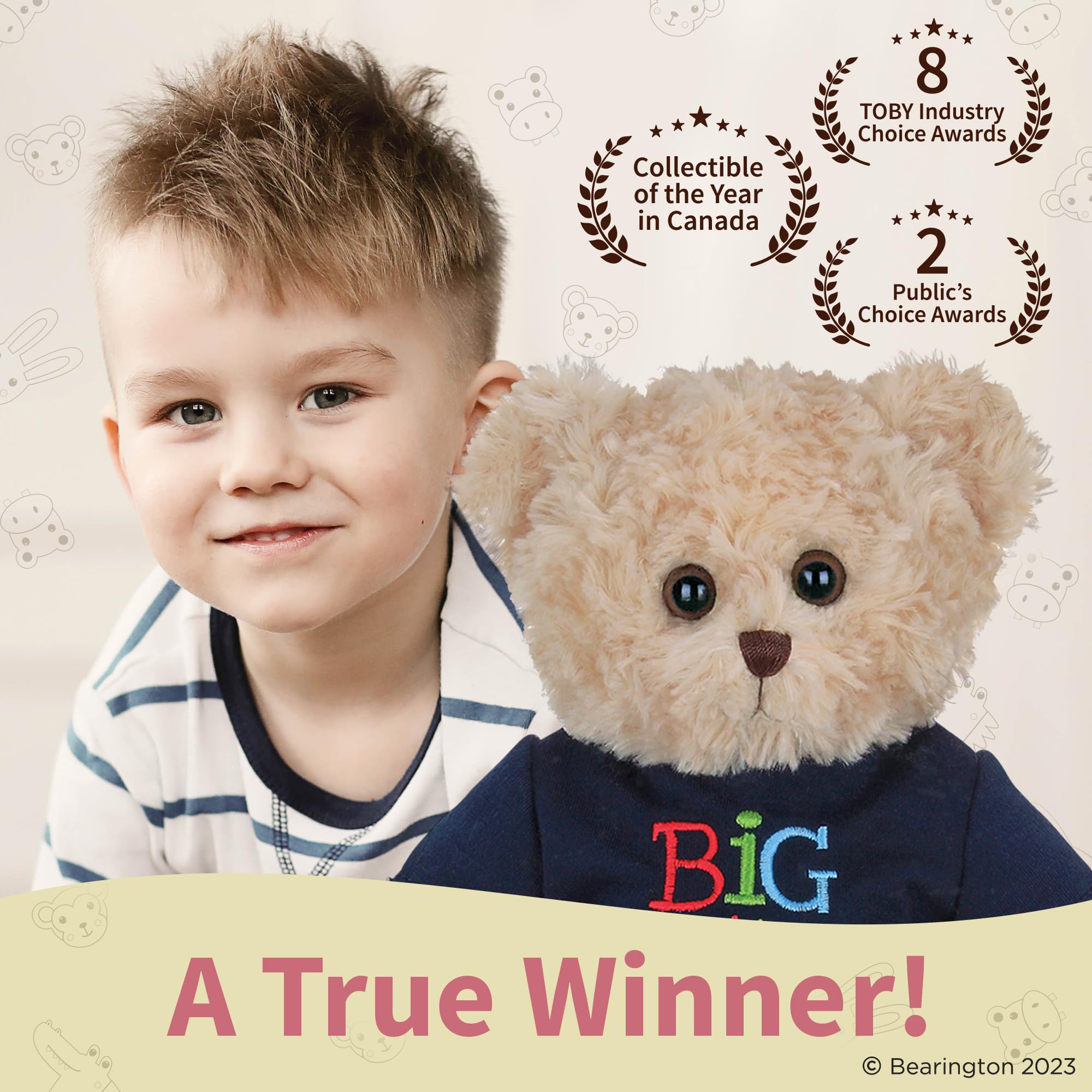 Foto 5 pulgar | Oso de Peluche Bearington Big Buddy 30 cm - Venta Internacional