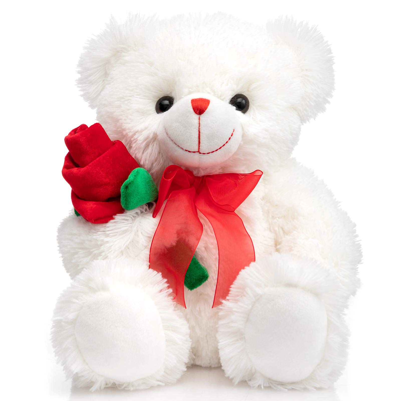 Foto 2 pulgar | Oso de Peluche Hollyhome 30 cm Blanco - Venta Internacional