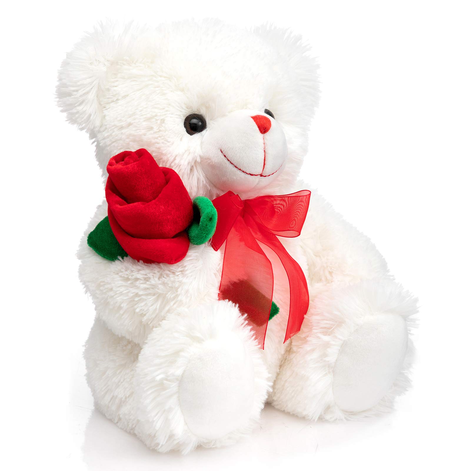 Foto 5 pulgar | Oso de Peluche Hollyhome 30 cm Blanco - Venta Internacional