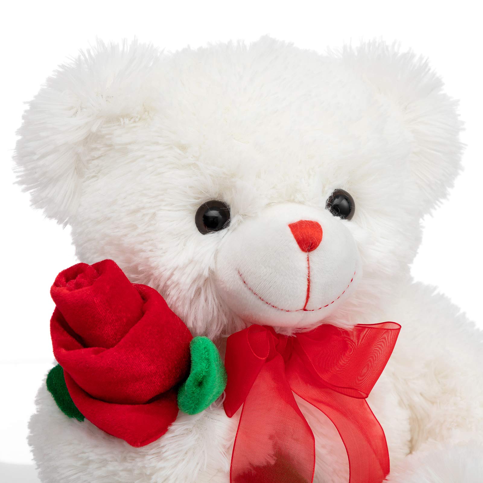 Foto 7 pulgar | Oso de Peluche Hollyhome 30 cm Blanco - Venta Internacional