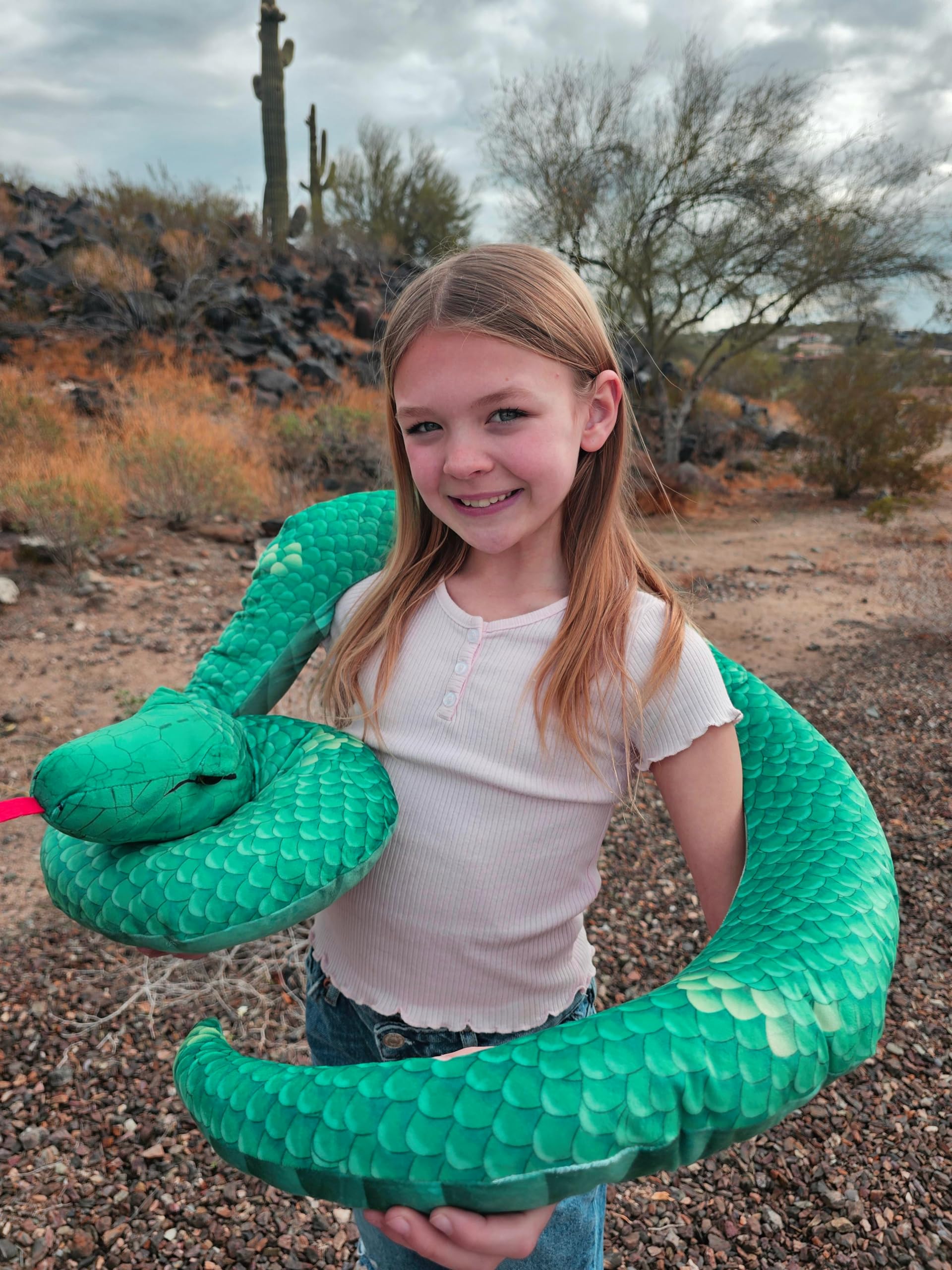 Foto 4 pulgar | Peluche Morismos Giant Snake Mommy con Bebés y Huevos - Venta Internacional