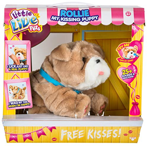 Foto 7 pulgar | Peluche Little Live Pets Kissing Puppy Rollie - Venta Internacional