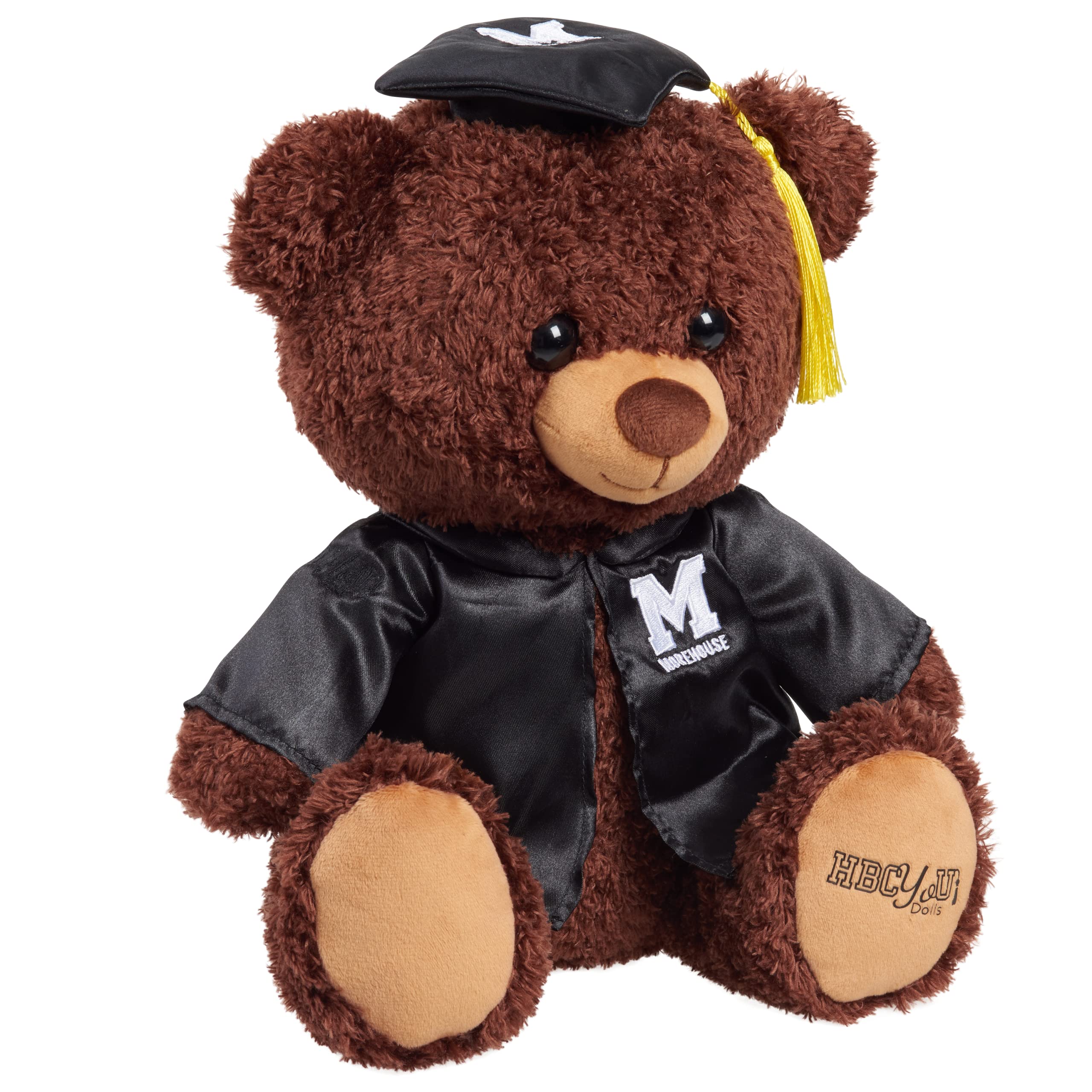 Foto 5 pulgar | Oso de Peluche Just Play Hbcyou Morehouse Graduate 25 cm - Venta Internacional