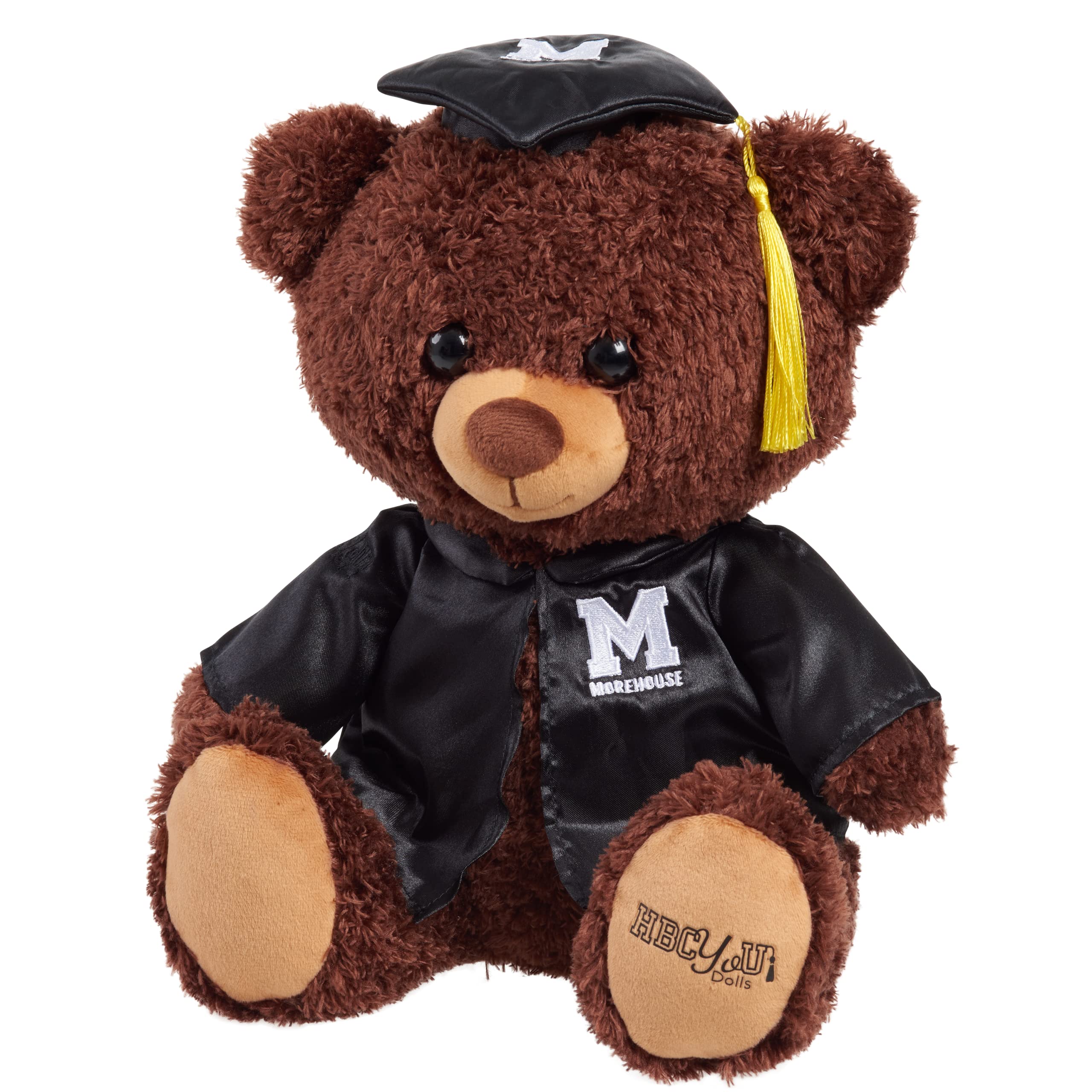 Foto 6 pulgar | Oso de Peluche Just Play Hbcyou Morehouse Graduate 25 cm - Venta Internacional