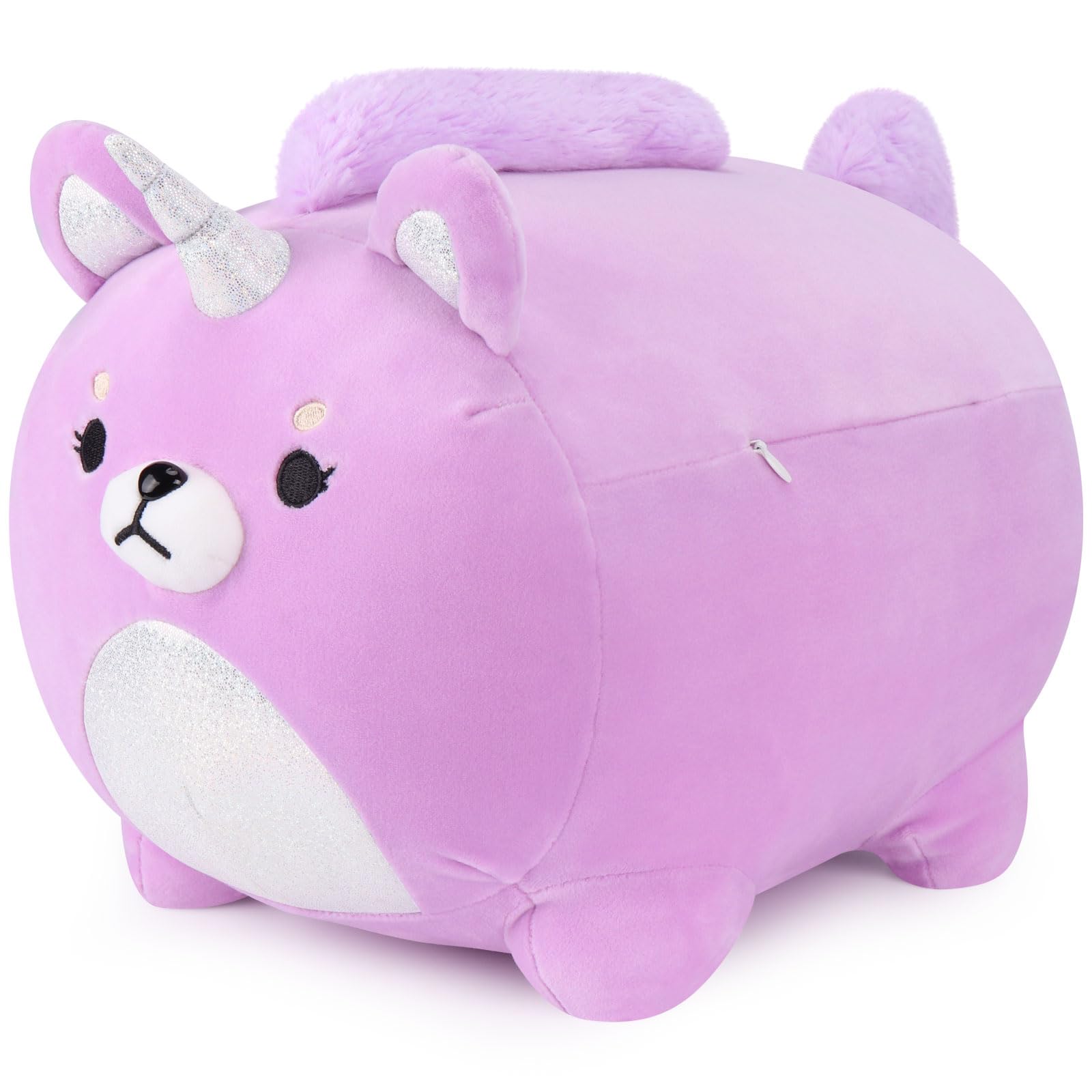 Peluche Auspicious Beginning Unicorn Shiba Inu Morado - Venta Internacional