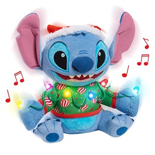 Foto 3 | Peluche Just Play Disney Holiday Lights Stitch-Venta Internacional