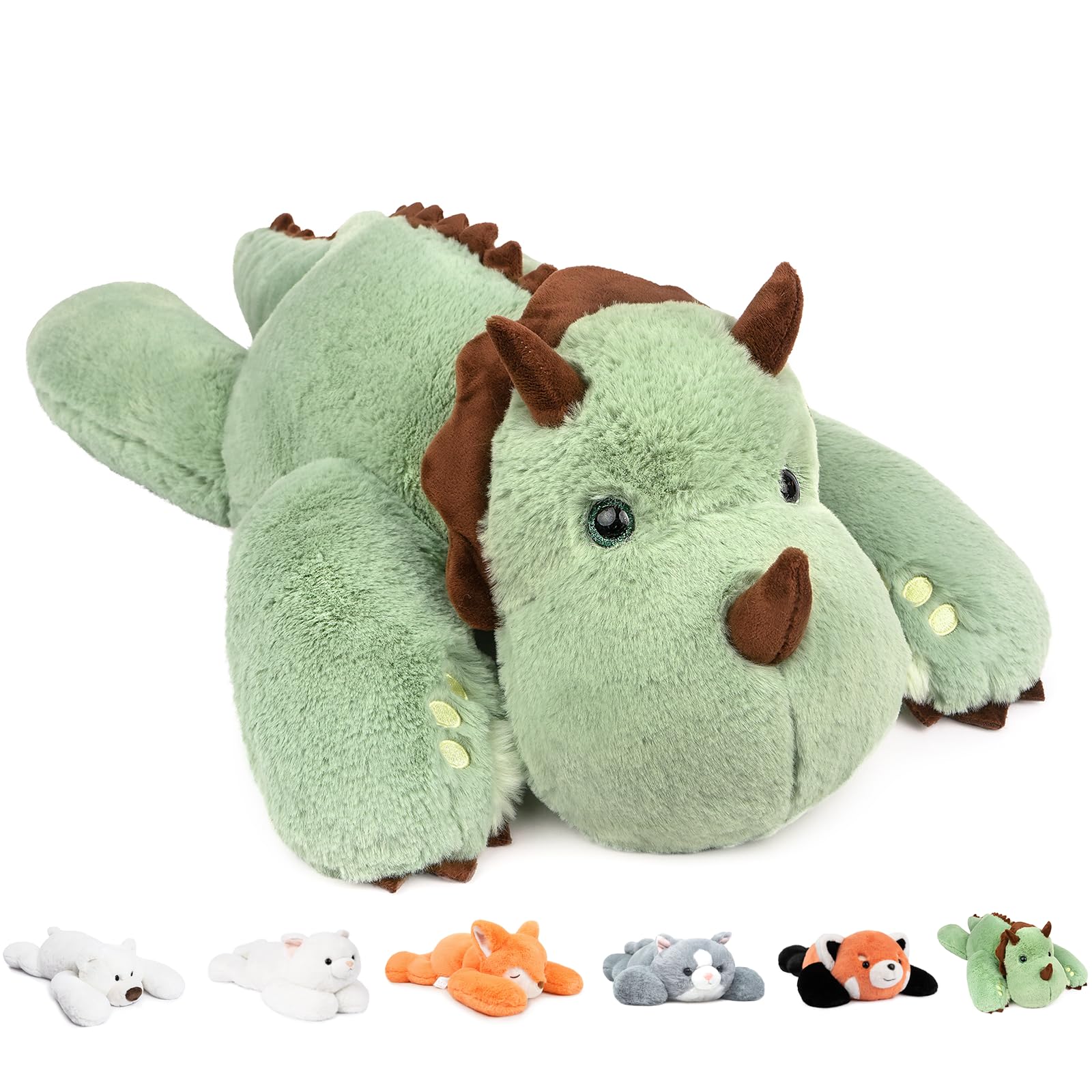 Foto 2 pulgar | Peluche Niuniu Daddy de Dinosaurio-Venta Internacional