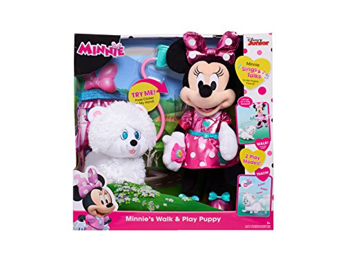 Foto 4 pulgar | Peluche Just Play Minnie's Walk & Play Puppy on Sonido-Venta Internacional