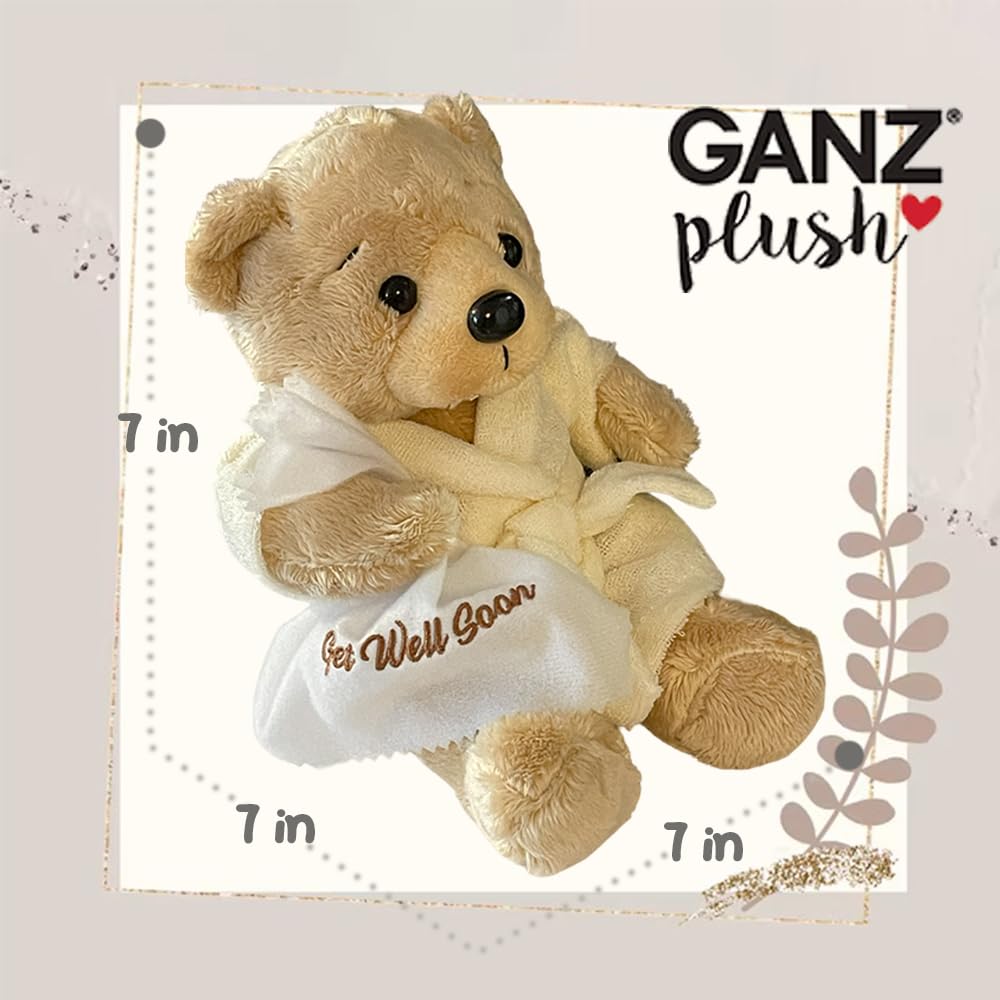 Foto 4 | Oso de Peluche Get Well Soon con Bata y Manta Bordada 23 cm - Venta Internacional