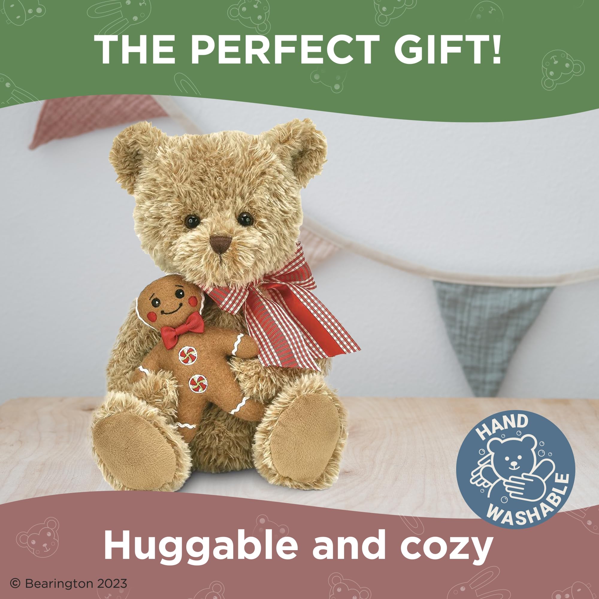 Foto 6 pulgar | Oso de Peluche Bearington Ginger & Brad 38 cm - Venta Internacional