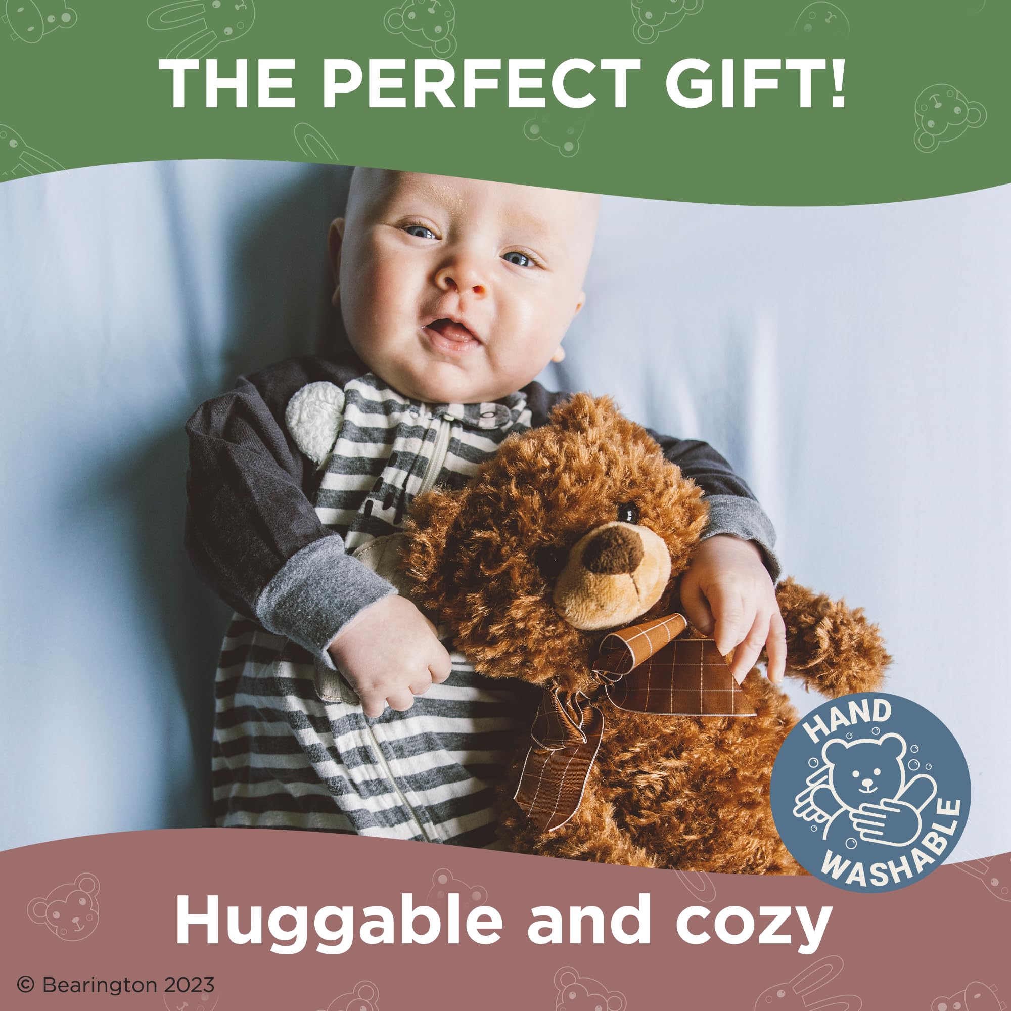 Foto 6 | Oso de Peluche Bearington Lil' Reggie de 30 cm color Marrón - Venta Internacional