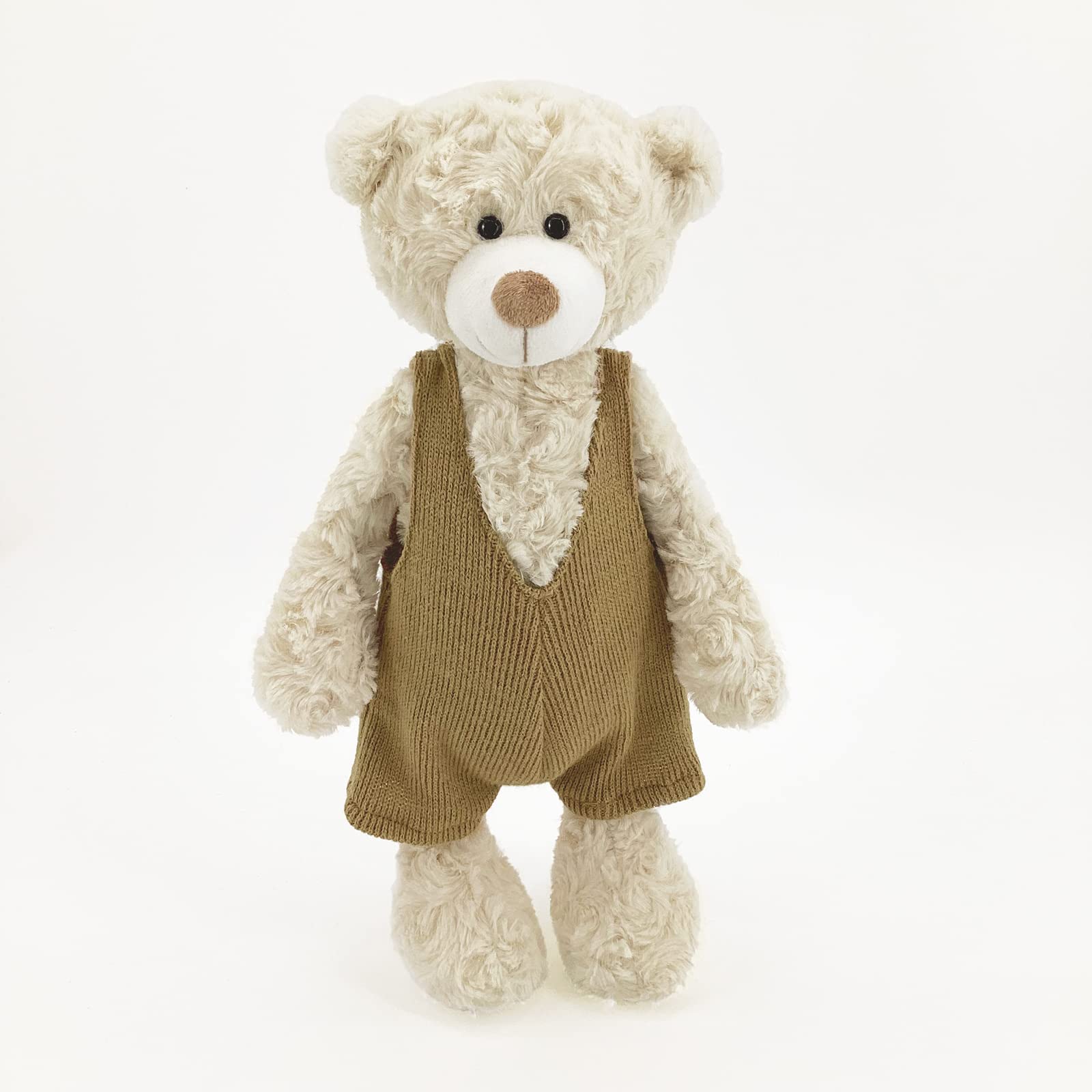 Foto 2 pulgar | Oso de Peluche Mr. Vivicare de 13.5 Pulgadas color Crema Y Beige - Venta Internacional