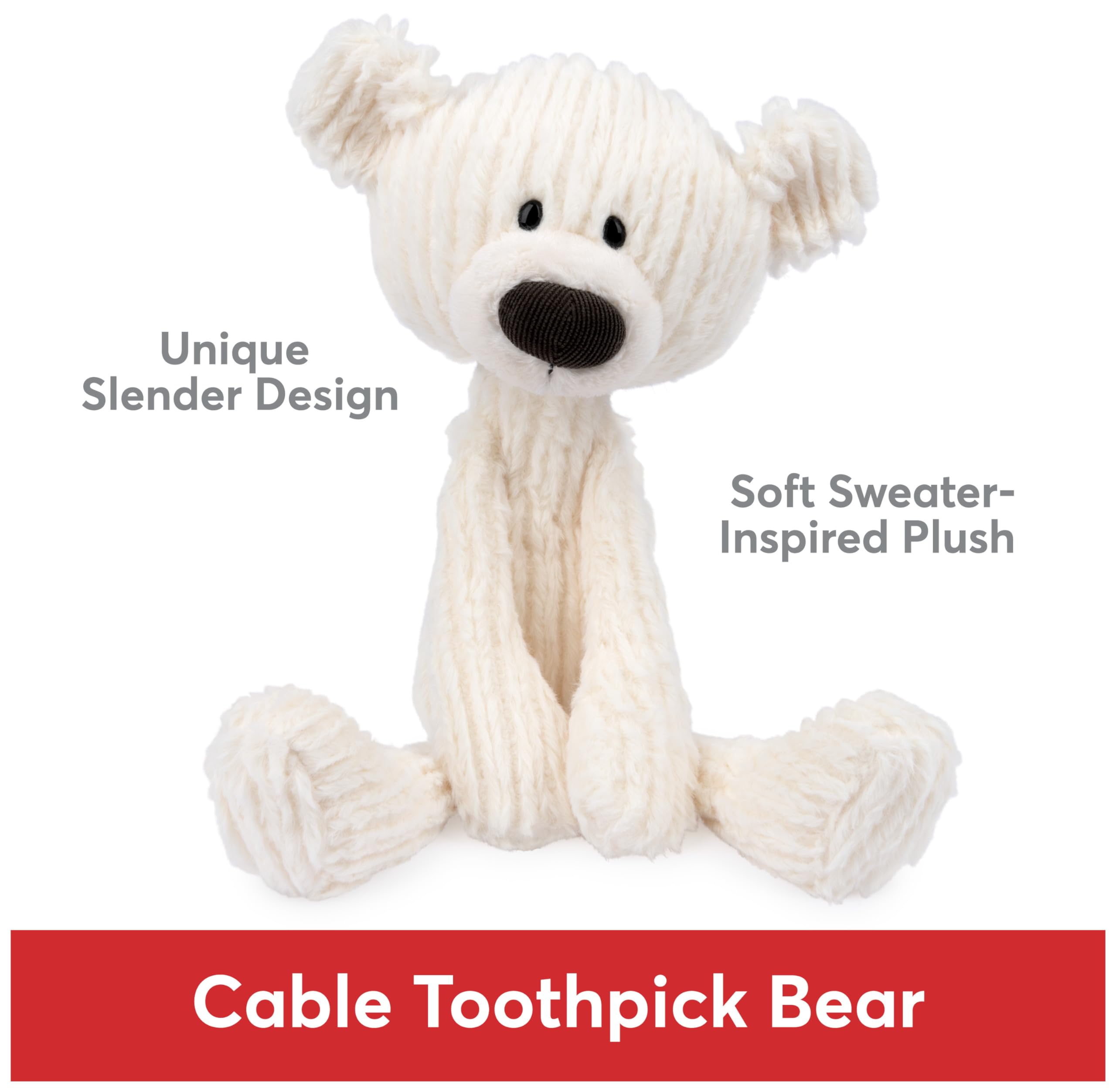 Foto 3 pulgar | Figura con Forma De Oso Gund 38 Cm Color Crema - Venta Internacional
