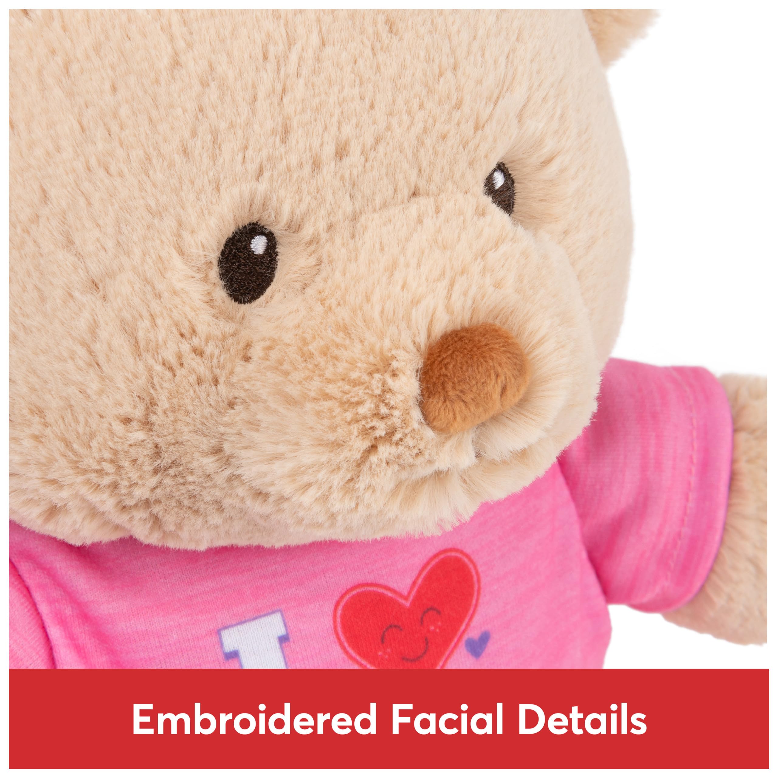 Foto 5 pulgar | Oso de Peluche Gund con Mensaje Sostenible Te Amo 30 cm - Venta Internacional