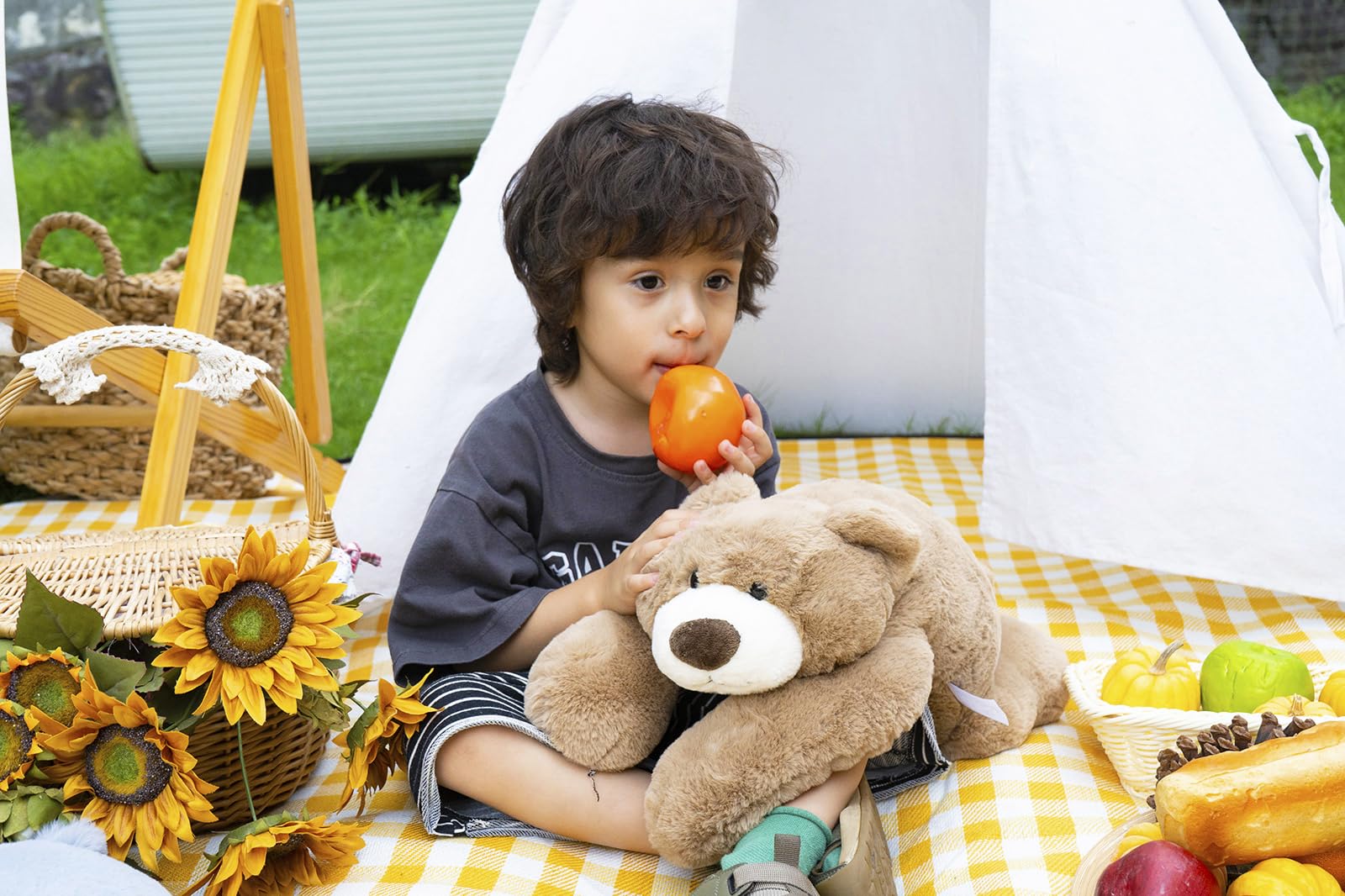 Foto 3 pulgar | Peluche Pesado Niuniu Daddy Panda 1,5 Kg para Niños - Venta Internacional