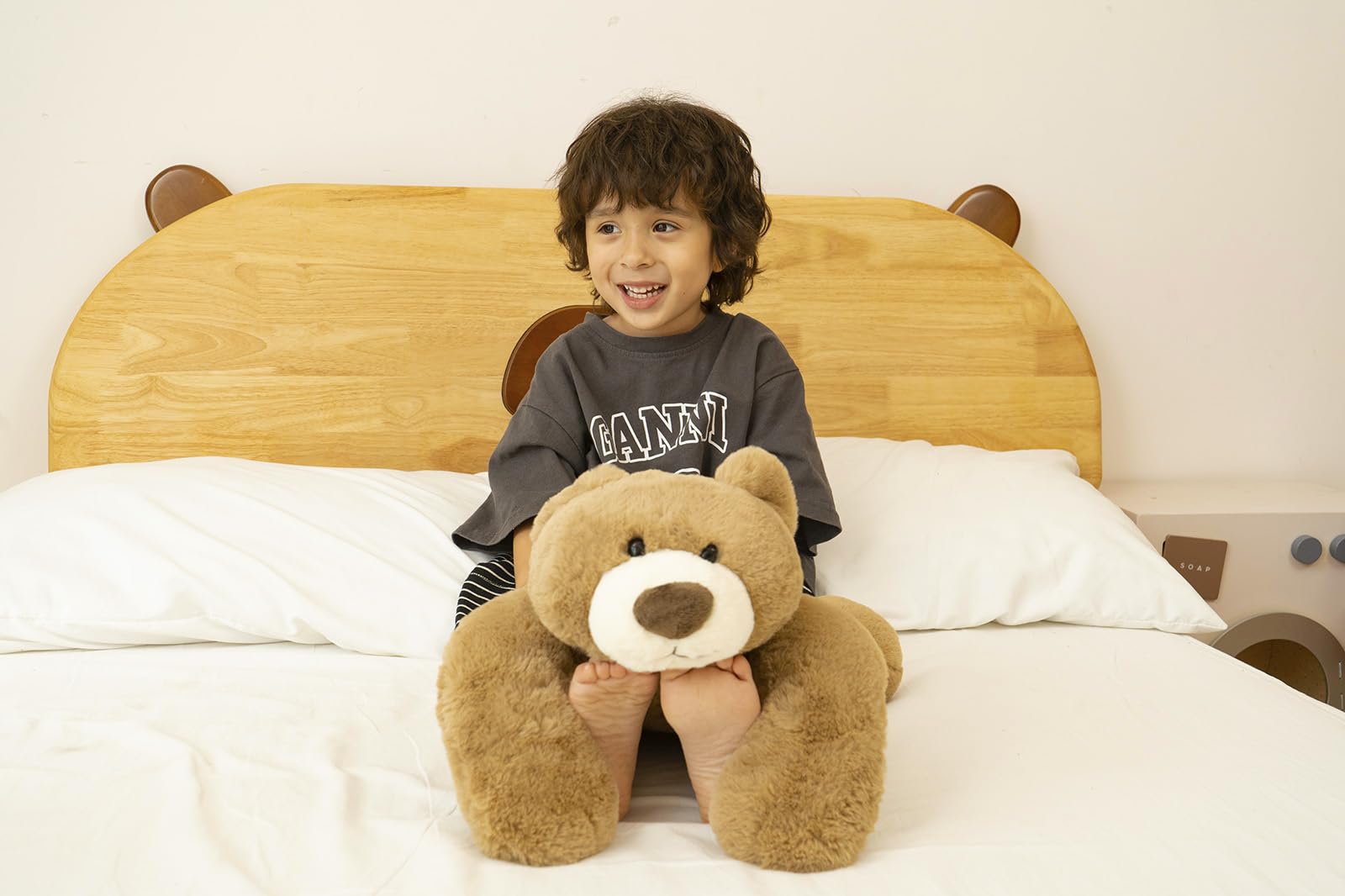 Foto 5 pulgar | Peluche Pesado Niuniu Daddy Panda 1,5 Kg para Niños - Venta Internacional